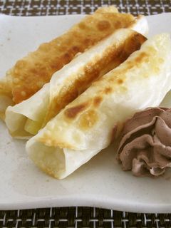 餃子の皮で焼きバナナ-レシピのメイン写真