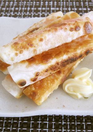 餃子の皮で焼き人参-レシピのメイン写真