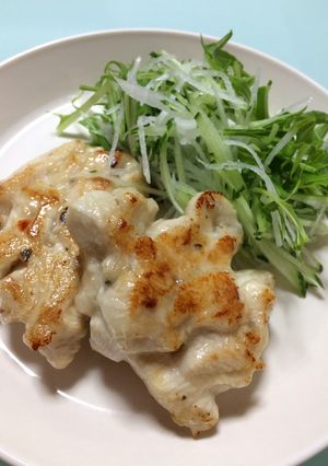節約！時短！美味！鶏胸肉の落とし焼き-レシピのメイン写真