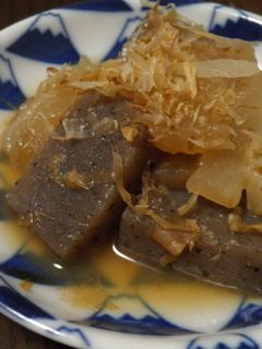 こんにゃくの味噌煮-レシピのメイン写真