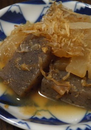 こんにゃくの味噌煮-レシピのメイン写真