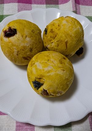 もちもちパンかぼちゃ入り🎃-レシピのメイン写真