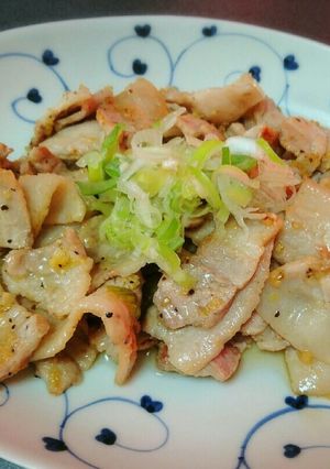 ❤塩レモンのネギダレで豚バラ炒め❤-レシピのメイン写真