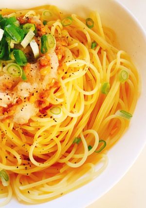 簡単!ツナと大根おろしの納豆パスタ☆-レシピのメイン写真