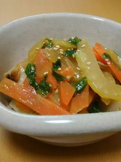 セロリのきんぴら-レシピのメイン写真