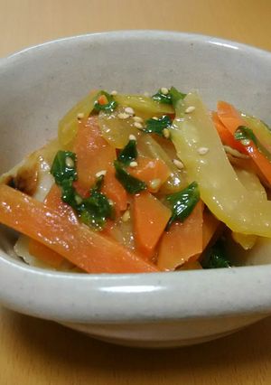 セロリのきんぴら-レシピのメイン写真