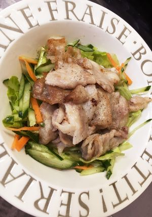 簡単♡肉塩丼-レシピのメイン写真
