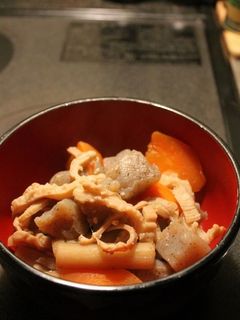 さっぱり美味しい♪ 細切り豚モツ煮込み-レシピのメイン写真