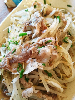 レンジで簡単♪ヘルシー豚バラもやし♪-レシピのメイン写真