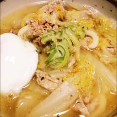 รูปของ 豚汁風煮込みうどん