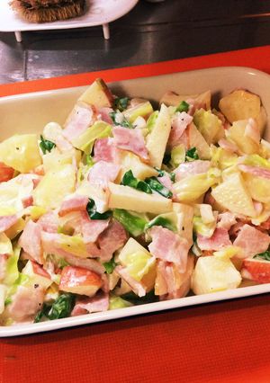 給食の「マセドアンサラダ」-レシピのメイン写真