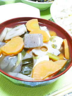 たっぷり食べよう*豆腐と5種の野菜スープ-レシピのメイン写真