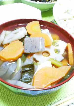 たっぷり食べよう＊豆腐と5種の野菜スープ-レシピのメイン写真