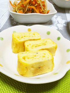 お弁当・副菜に*シンプル厚焼きたまご-レシピのメイン写真