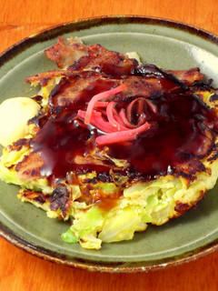 低糖質ランチ♥簡単おからで作るお好み焼き-レシピのメイン写真