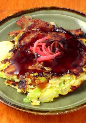 低糖質ランチ♥簡単おからで作るお好み焼き-レシピのメイン写真