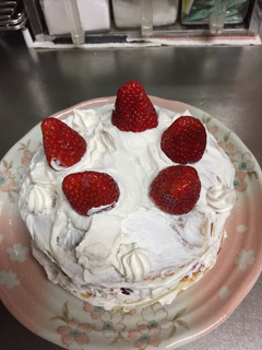 ホットケーキdeイチゴケーキ-レシピのメイン写真
