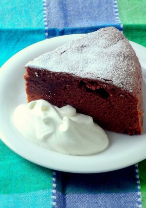 バレンタイン大人の濃厚チョコレートケーキ-レシピのメイン写真