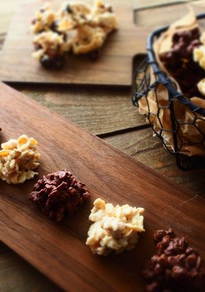 ザクザクチョコ☆子供と作るチョコレート-レシピのメイン写真