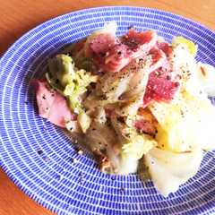A picture of お鍋で５分☆ベーコンキャベツ.