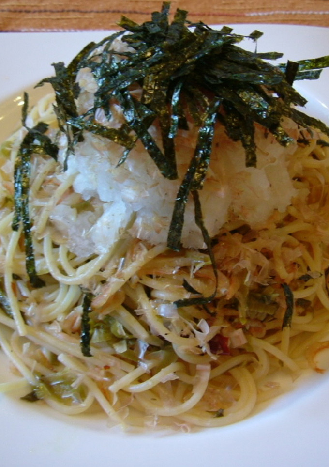 古漬けで和風　ﾊﾟｽﾀ☆-レシピのメイン写真