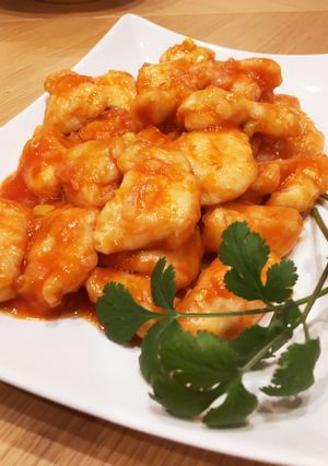 驚!やわらか〜い鶏チリ-レシピのメイン写真