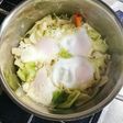たった10分☆キャベツと卵の煮込み料理