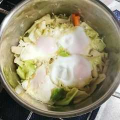 รูปของ たった10分☆キャベツと卵の煮込み料理