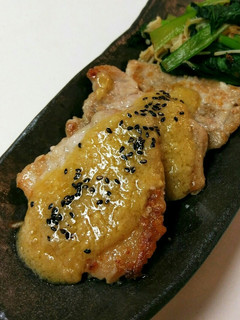 豚ロースのムニエル~味噌バターソース~-レシピのメイン写真