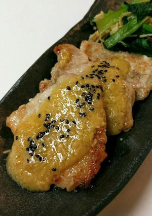 豚ロースのムニエル～味噌バターソース～-レシピのメイン写真