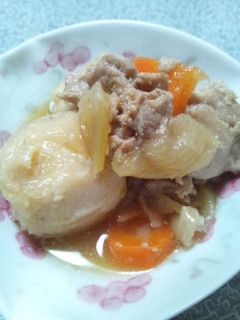 圧力鍋で時短☆里芋の肉じゃが-レシピのメイン写真