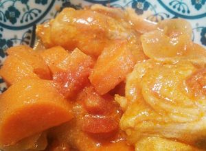 牛乳で♪簡単♪チキントマトクリーム煮-レシピのメイン写真