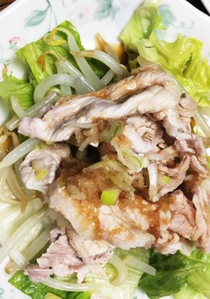 柔らかゆで豚の大根おろしサラダ-レシピのメイン写真