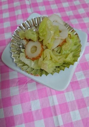 ボイルキャベツ、めんつゆおひたし-レシピのメイン写真