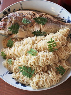 日野祭のごちそう「鯛そうめん」-レシピのメイン写真