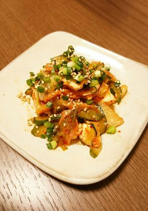 キムチのクリームチーズ和え-レシピのメイン写真