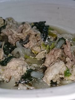 ほうれん草豚もやし炒め-レシピのメイン写真