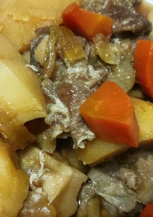 圧力鍋でつくるほくほく豚肉じゃが-レシピのメイン写真