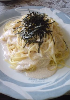 たらこクリームスパゲティー♪-レシピのメイン写真