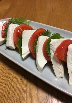 ヘルシー☆豆腐のカプレーゼ-レシピのメイン写真