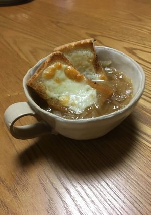 簡単☆オニオングラタンスープ-レシピのメイン写真