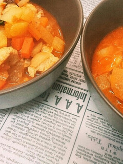 簡単トマトスープ(ミネストローネ)-レシピのメイン写真