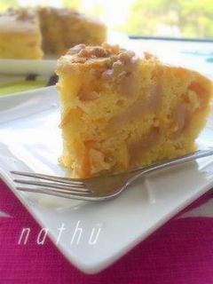 ノンオイル・ヨーグルト・りんごケーキ-レシピのメイン写真