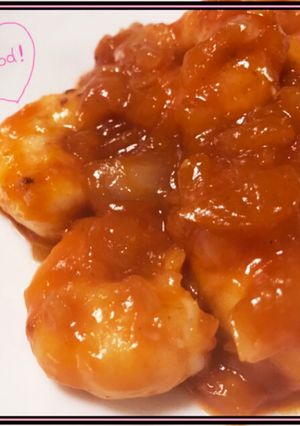 子供ちゃんもパクパク食べれるエビチリ♡-レシピのメイン写真