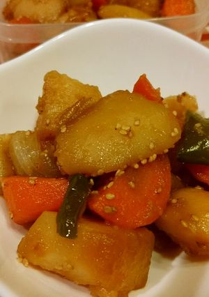 韓国風じゃがいもの煮物-レシピのメイン写真