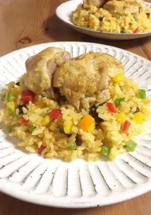 カレーピラフ 炊飯器で-レシピのメイン写真