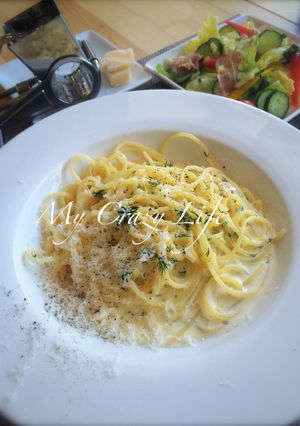 塩レモンのクリームパスタ ディル風味-レシピのメイン写真