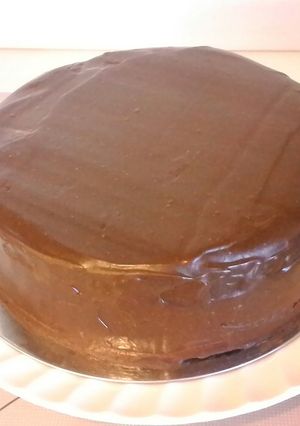 ココアスポンジとガナッシュのチョコケーキ-レシピのメイン写真