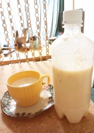 甘酒は冷ご飯と乾燥麹で簡単に！-レシピのメイン写真