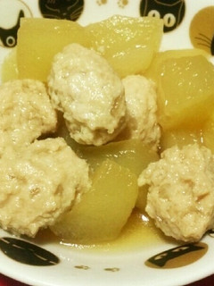 冬瓜とつくねのさっと煮☆-レシピのメイン写真